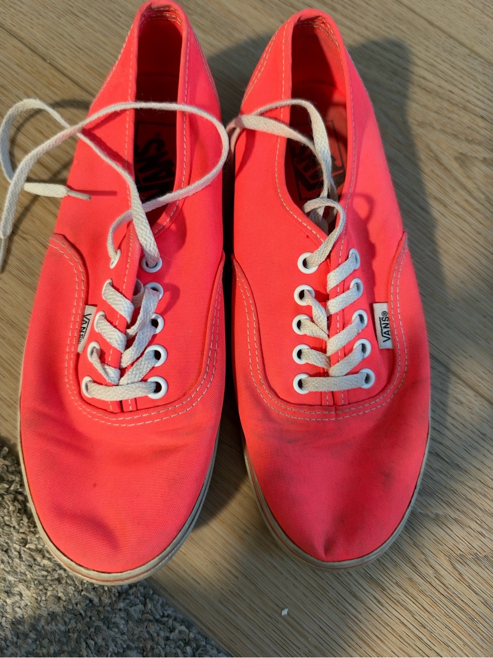 Vans Coral Canvas Low-Top Sneakers for Women
